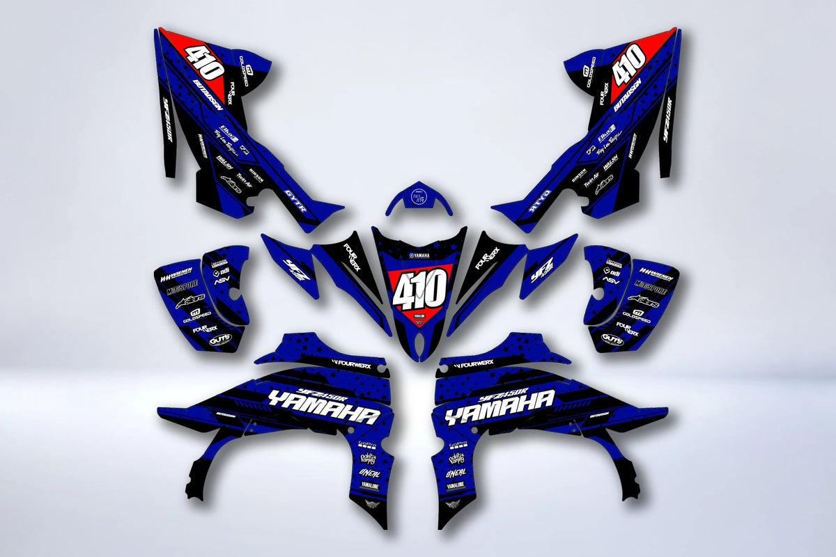Kit déco Yamaha YFZ 450 R RAPTOR 2014-2022 - ASTYRA