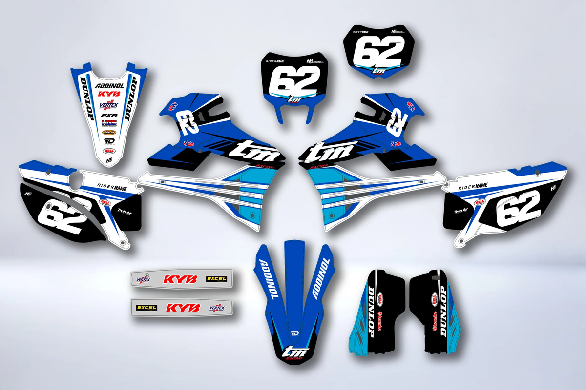 Graphics kit TM Racing 2022-2025 - FYRION
