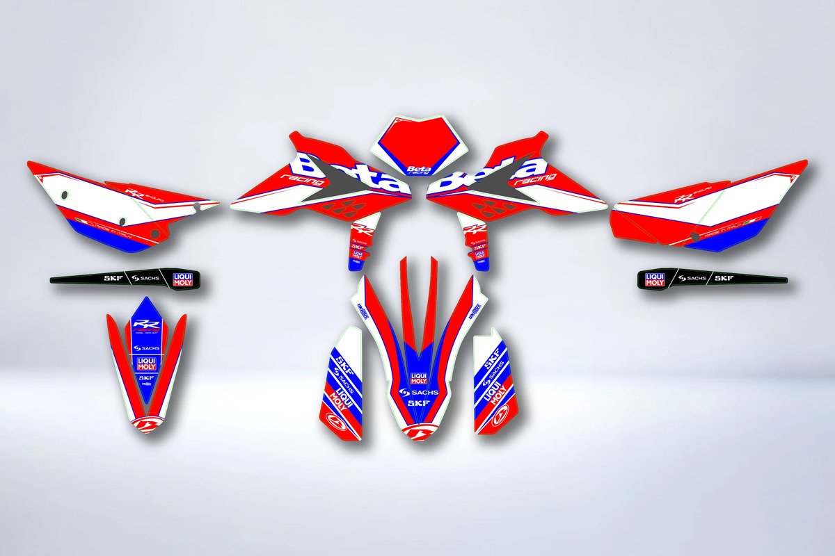 Blue Red graphics kit – Beta RR 2013-2017