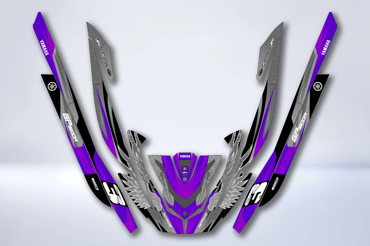 Kit de adhesivos THÆRON – Yamaha GP 1800 SVHO Waverunner 2016-2020