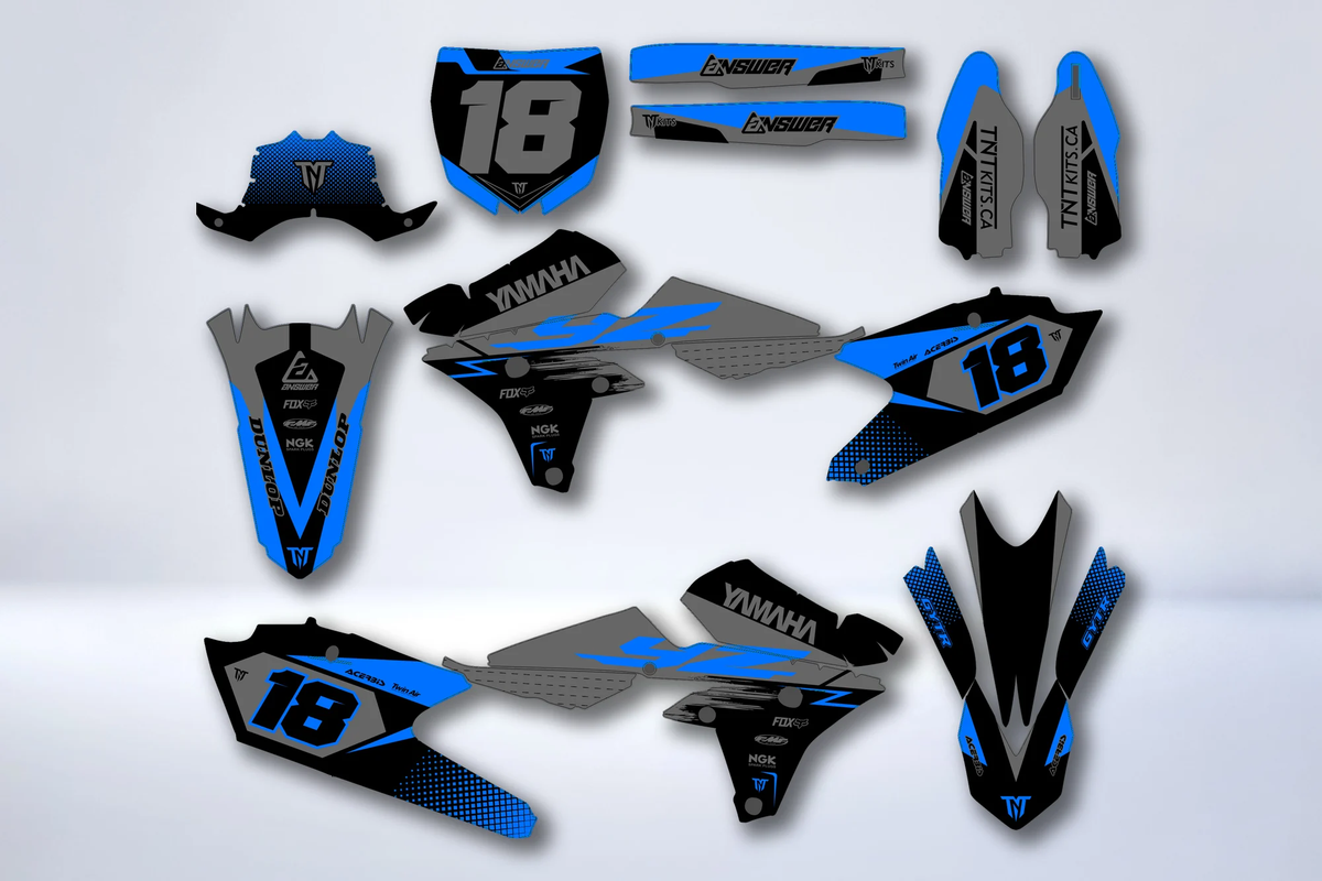 Dekor-Kit Yamaha YZF 250-450 2014-2017 - MORVEX