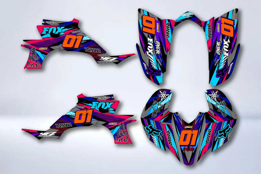 Kit déco Yamaha YFZ 450 R RAPTOR 2004-2008 - LYNTHOR