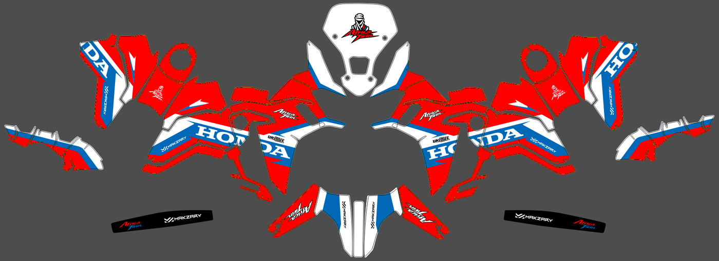 Kit déco HONDA AFRICA TWIN CRF 1000L 2015-2019 - AURION