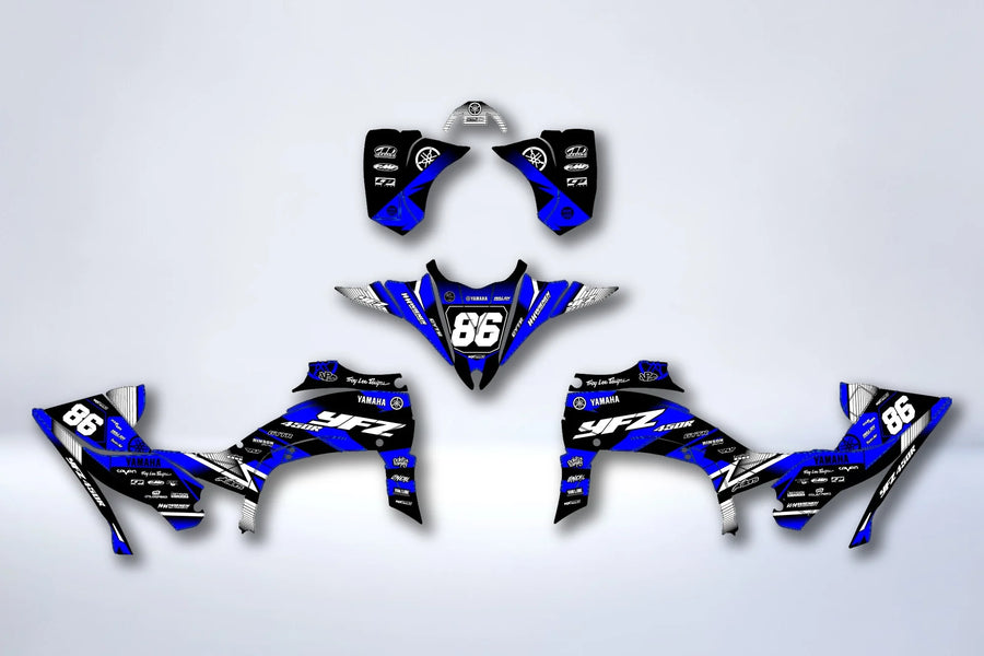 Kit déco Yamaha YFZ 450 R RAPTOR 2014-2022 - IGNYRA