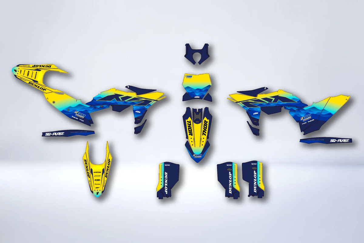 Dekor-Kit KTM SX-SXF 2025 - VYNTRA