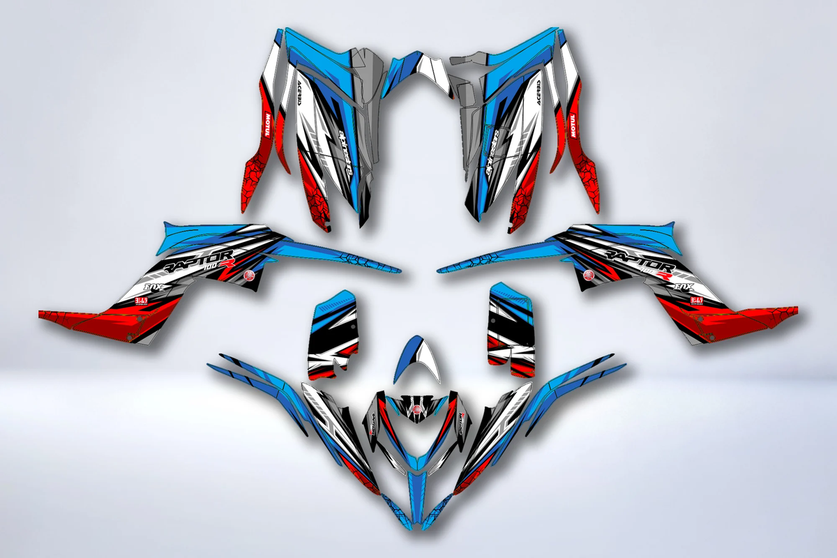 Kit grafiche Yamaha 700 Raptor 2013-2025 - OMNIX