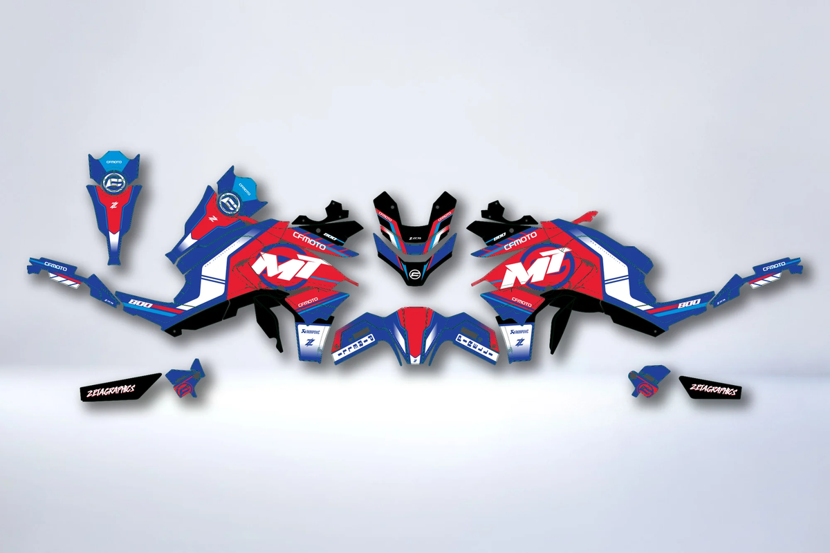 Kit Déco CF MOTO 800 MT 2022-2025 - SYLVORA