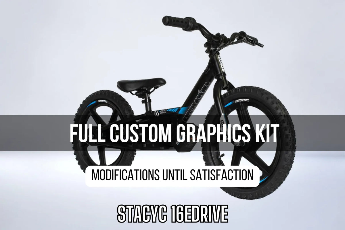 Kit Deco STACYC 16EDRIVE 100% personalizado