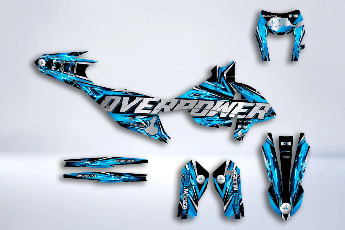 NEW! Overpower Edition #3 - Semi-Custom graphics kit