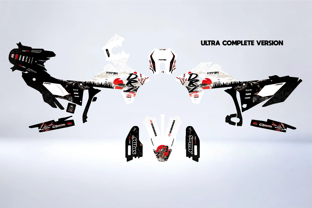 SUZUKI DR-Z4S & SM 2025 graphics kit - JAPAN