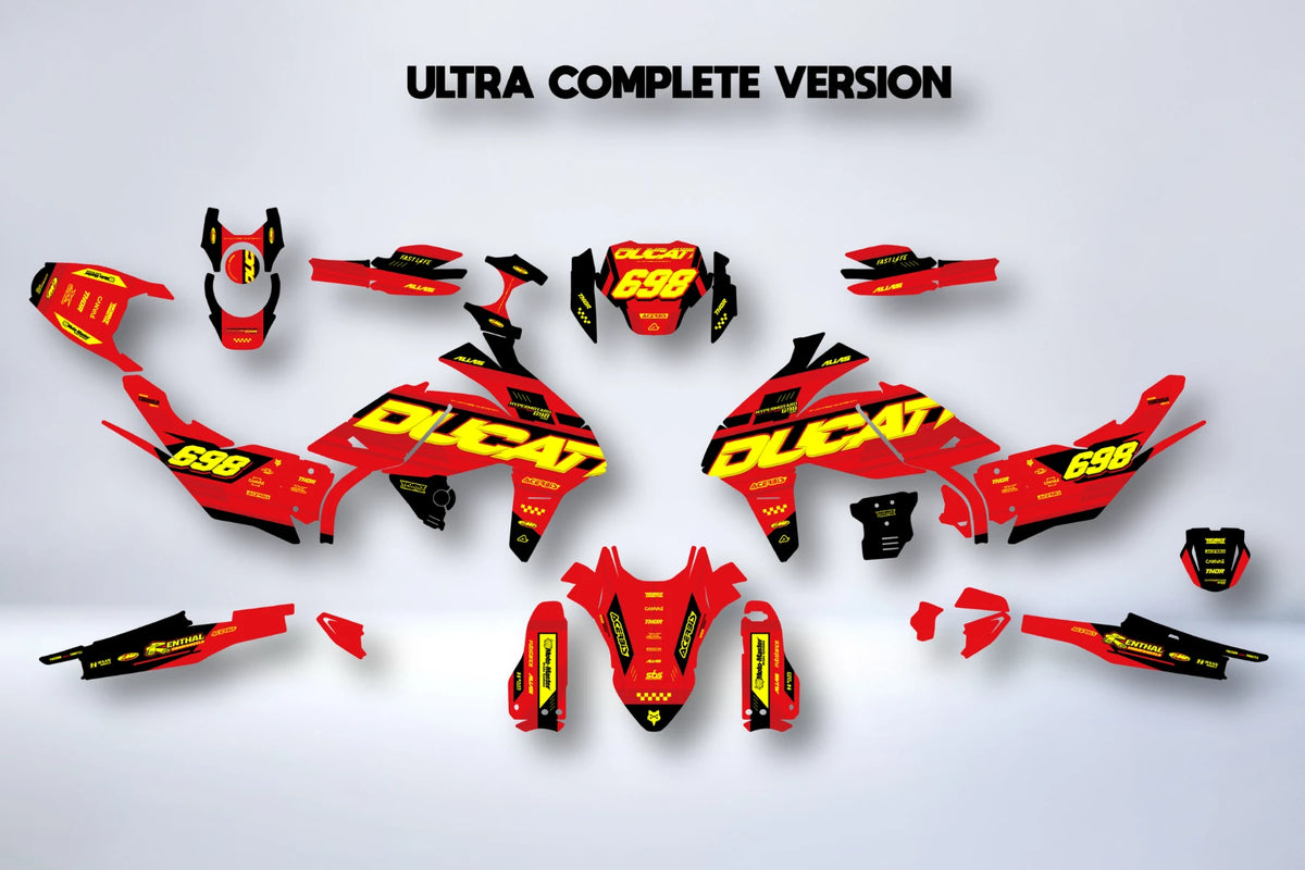 Dekor-Kit Ducati Hypermotard 698 Mono - VOLT RUSH