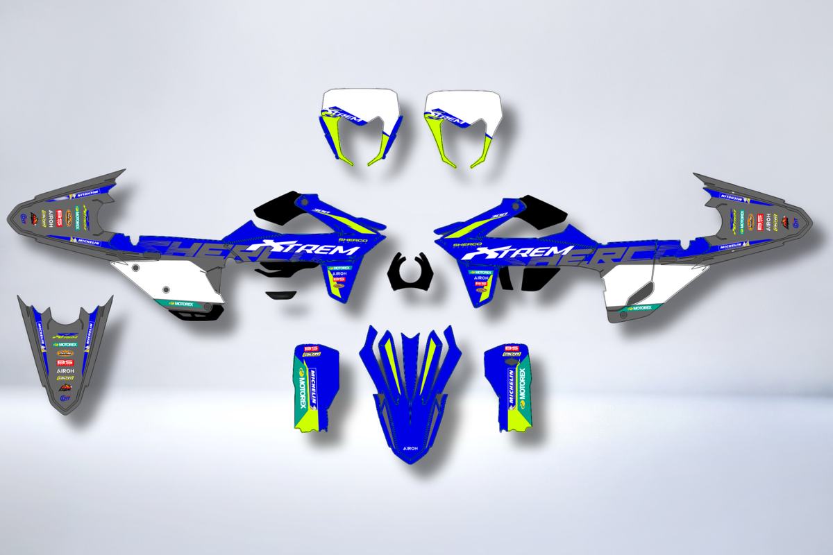graphics kit Sherco SE SEF 2025-2026 - XTREM