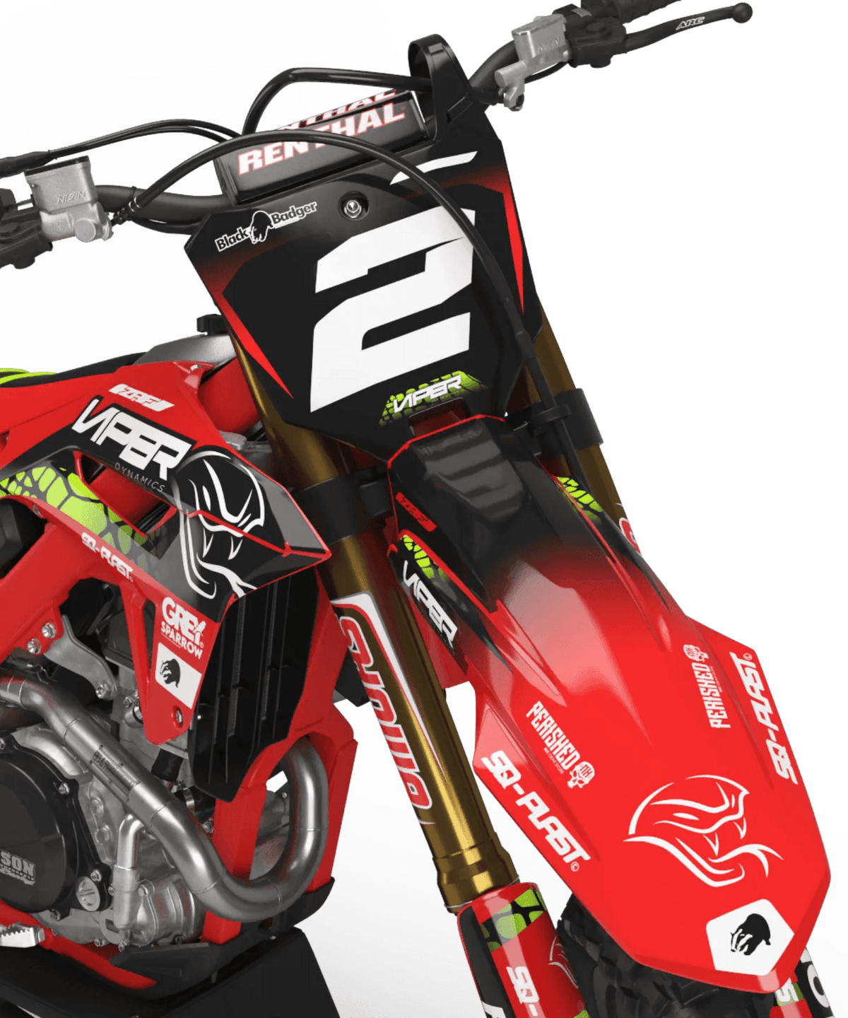 Monarch - HONDA CR/CRF Semi-Custom Deco Kit