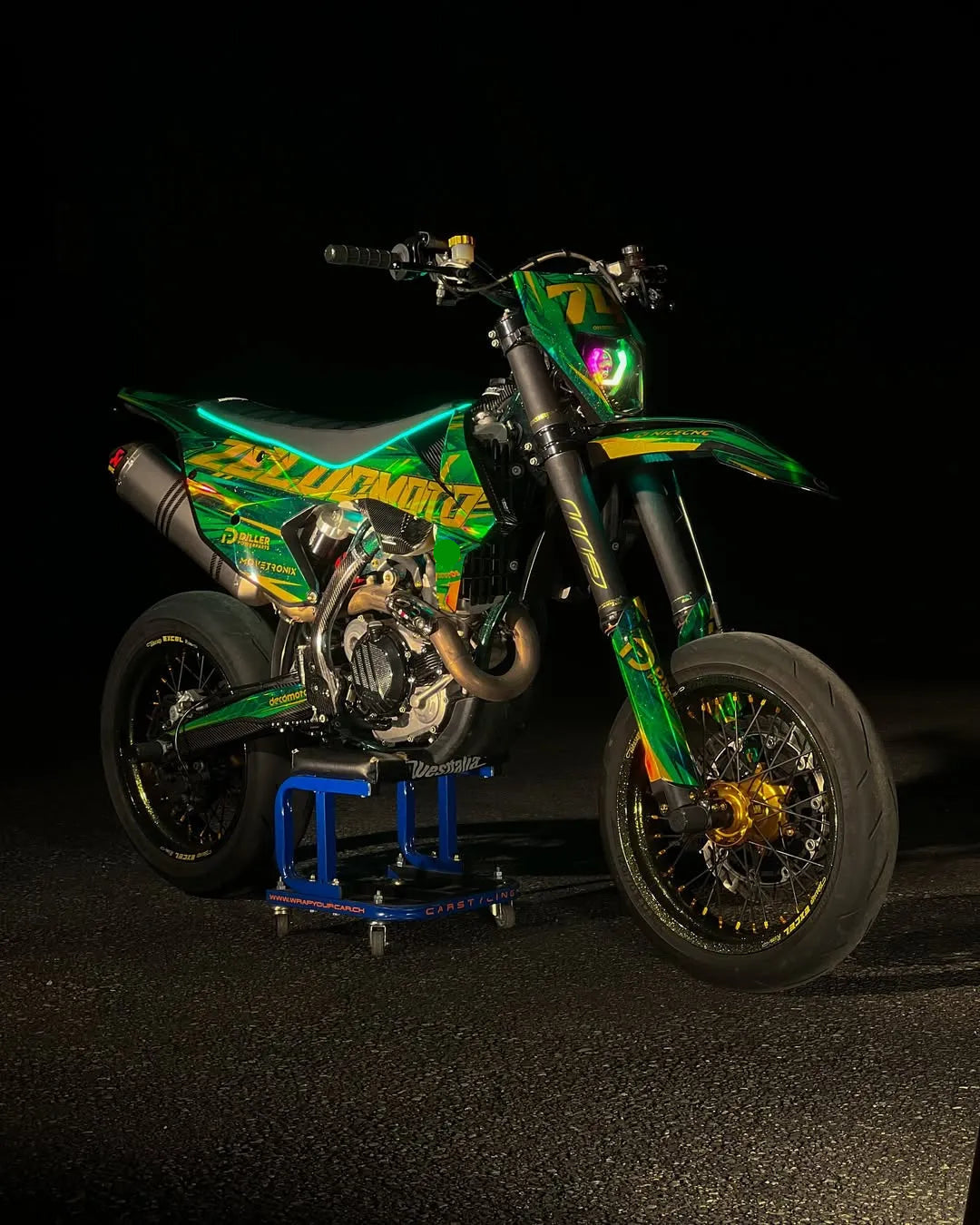 NEW ! Emerald By @zelucmoto - Kit Déco Semi-Personnalisé