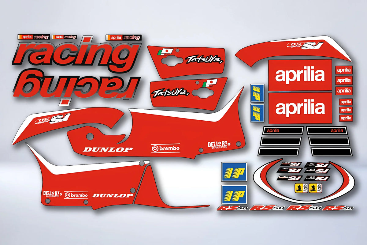 Graphics kit Aprilia RS 50 1999-2005 - DARK