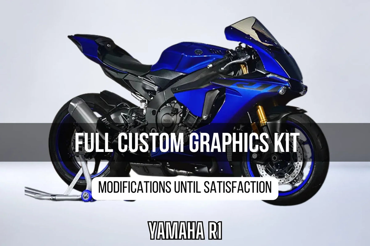 Kit Déco YAMAHA YZF R1 100% personnalisé