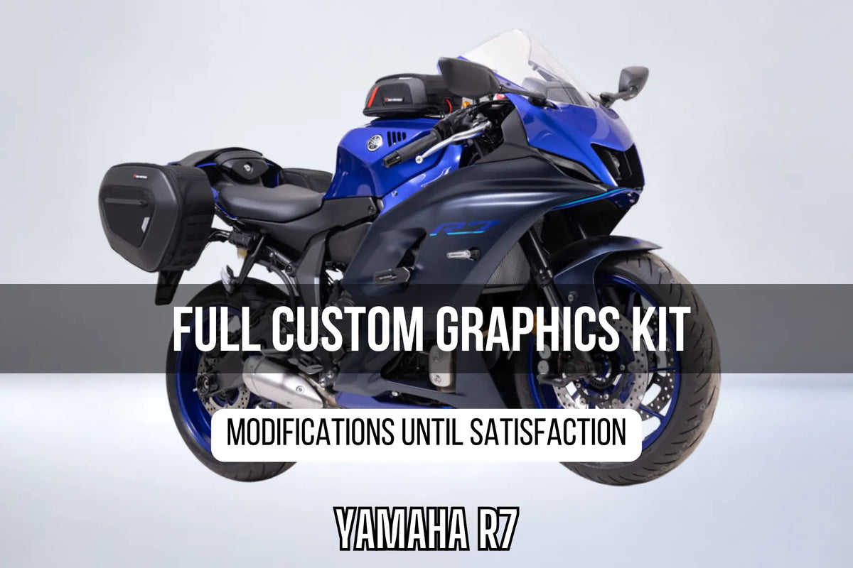 Yamaha YZF R7 100% custom Decal Kit