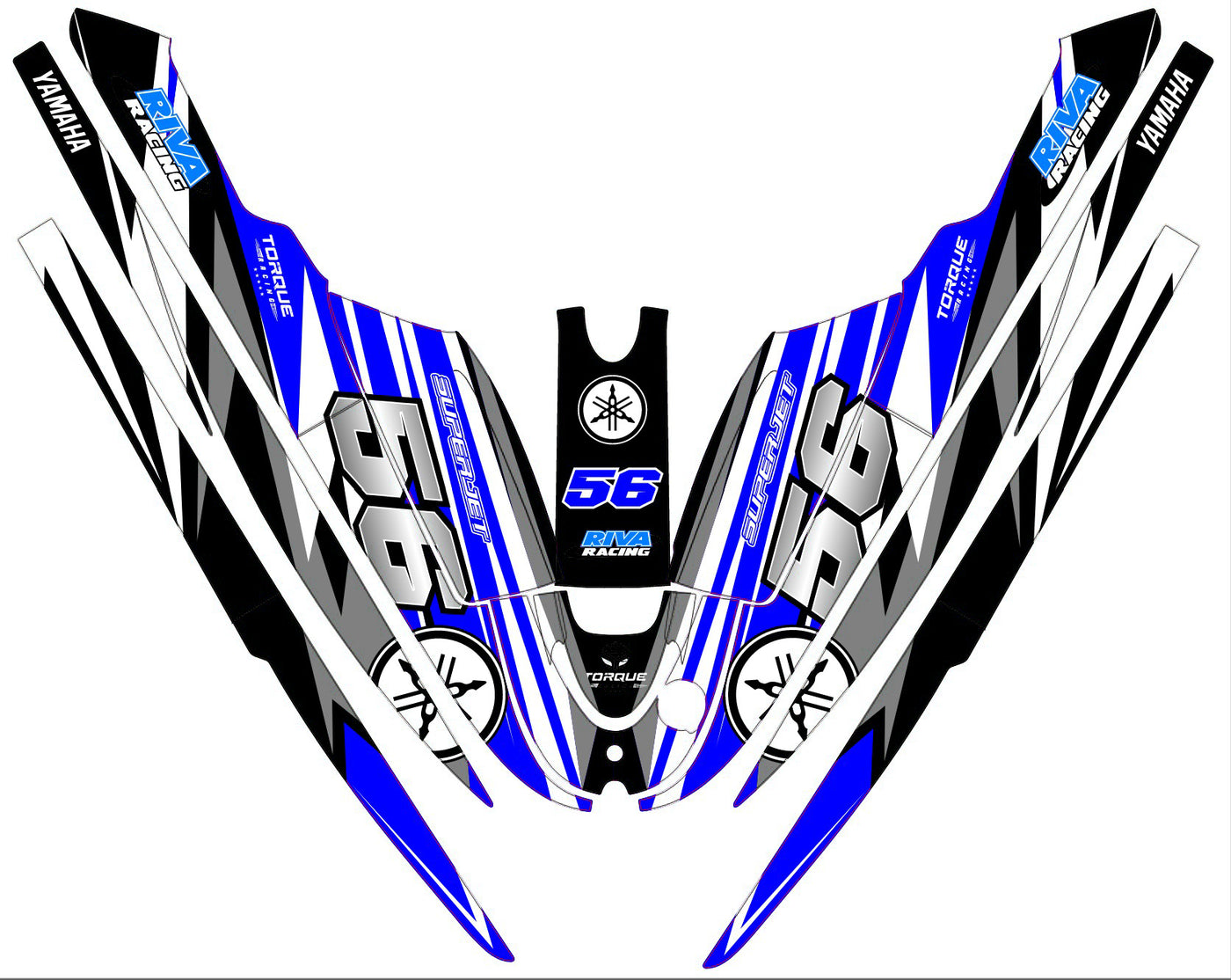Dekor-Kit HELIONYX - Yamaha SUPERJET 2008-2020