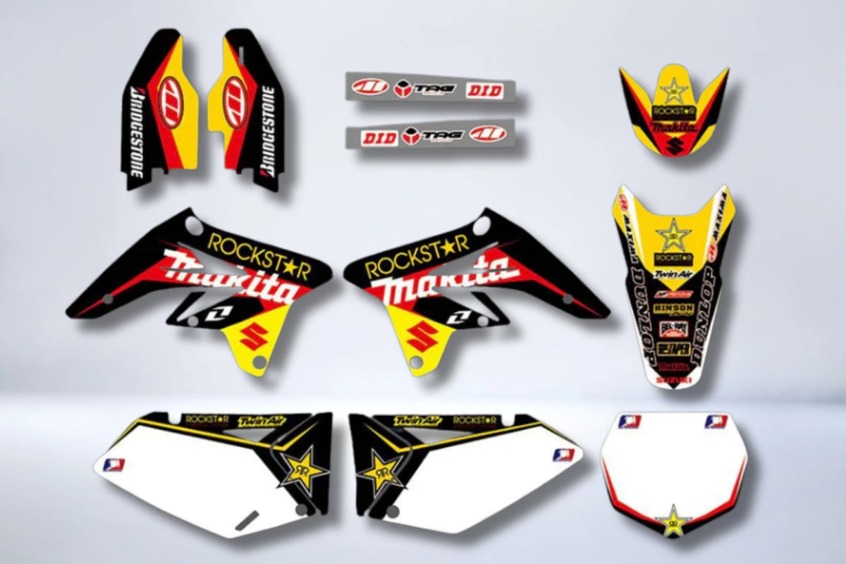 Kit Déco SUZUKI RMZ 250 2007-2009 - MAKITA