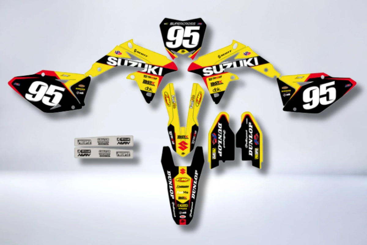 Dekor-Kit SUZUKI RMZ 250 2010-2018 - SKORCH