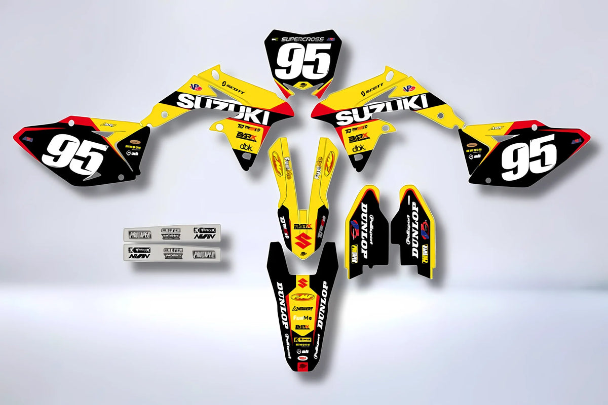 Kit autocolantes SUZUKI RMZ 250 2010-2018 - SKORCH