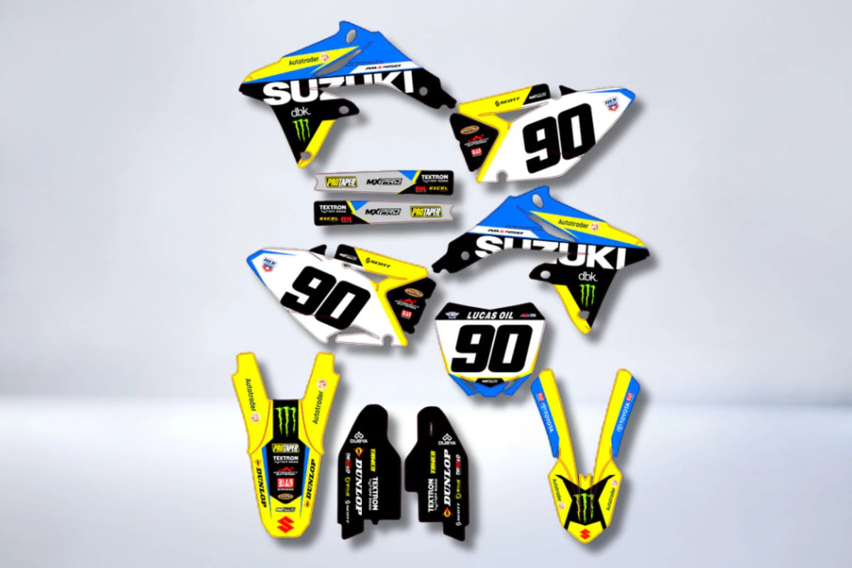 Dekor-Kit SUZUKI RMZ 250 2010-2018 - ZYNXAR
