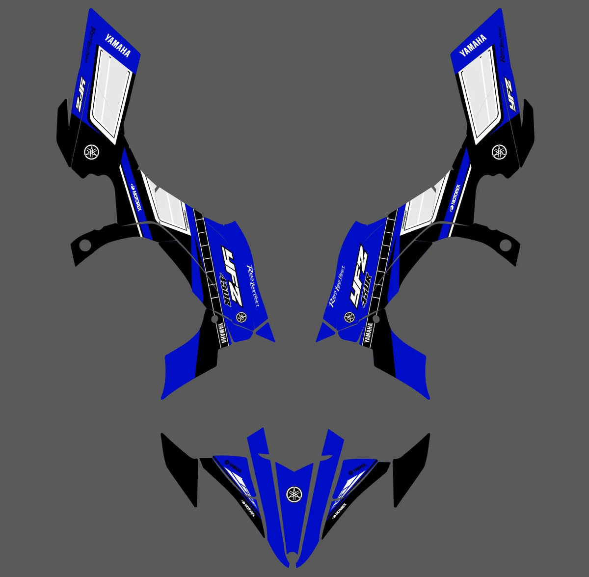 Kit déco Yamaha YFZ 450 R RAPTOR 2009-2013 - MYLORIS