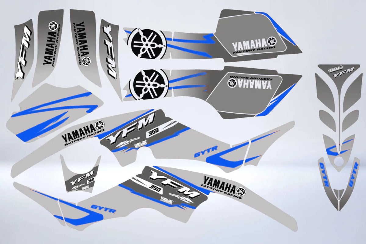 Kit déco Yamaha YFM 350 Raptor - VULKO