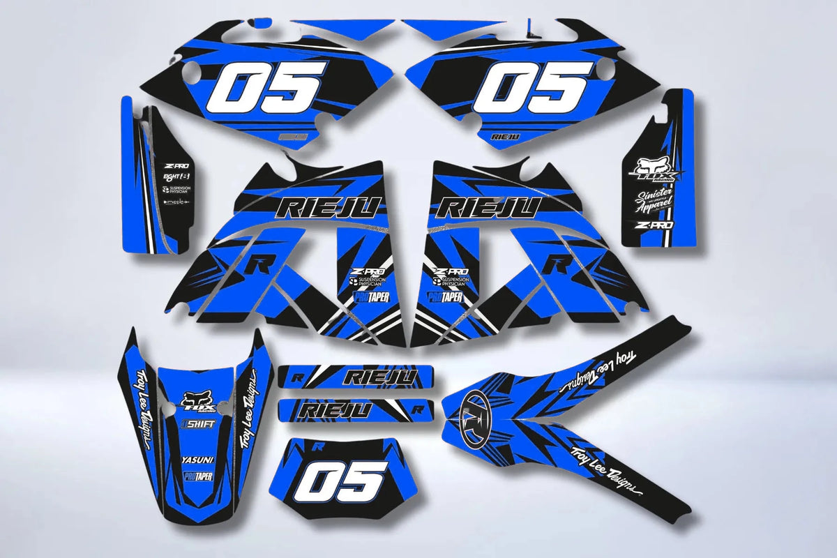 RIEJU SMX / MRX graphics kit - RED