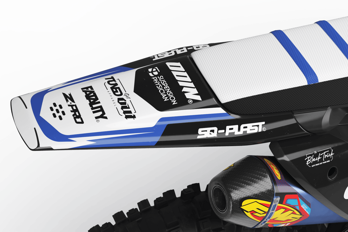 Kit Decoração Husqvarna FC/TC 2023-2024 & TE/FE 2024-2025 - AZUL