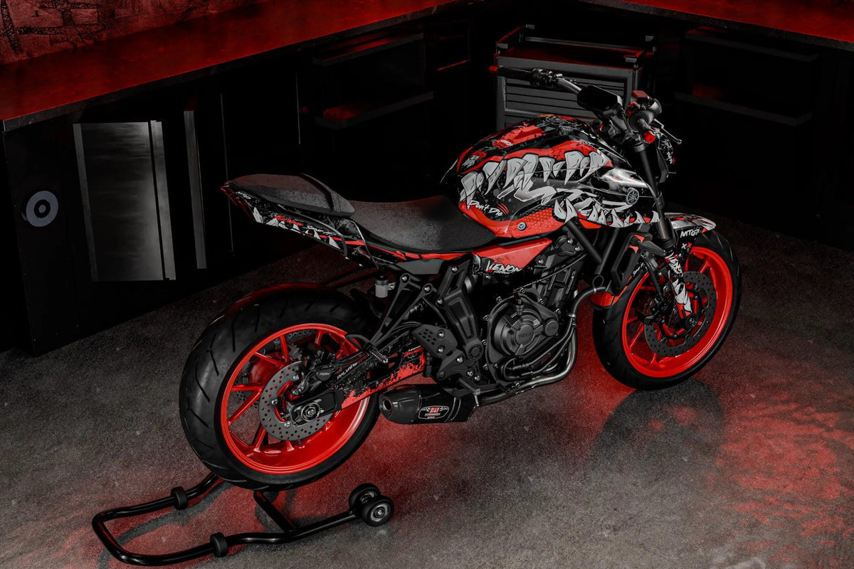 Kit Déco Yamaha MT 125 / MT 03 / MT 07 / MT 09 / MT 10 Semi-Personnalisé - VENOM