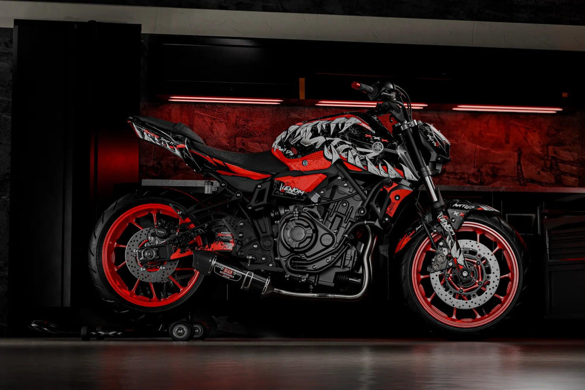 Kit Déco Yamaha MT 125 / MT 03 / MT 07 / MT 09 / MT 10 Semi-Personnalisé - VENOM