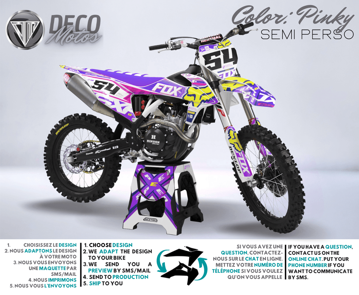 Pinky - Semi-Custom Decal Kit