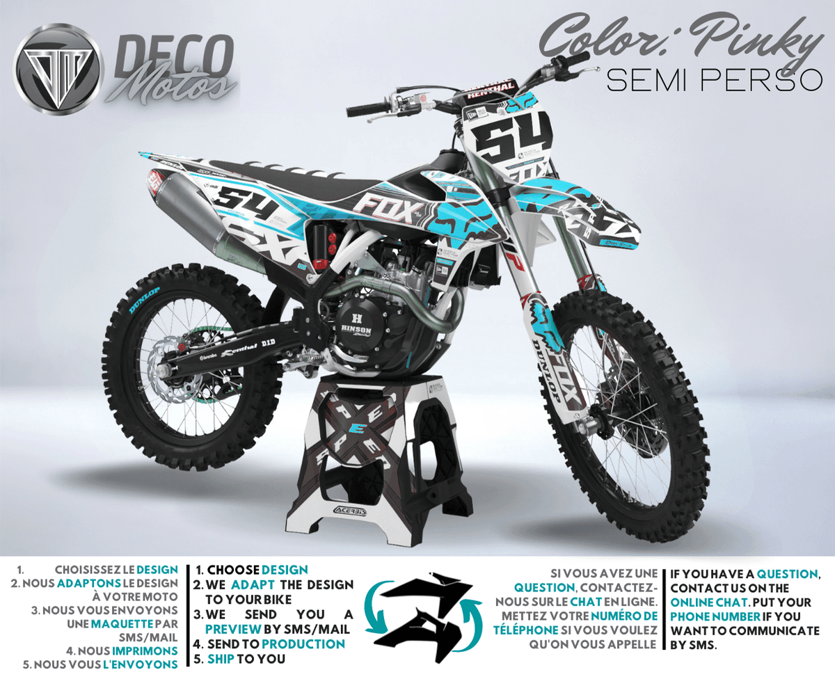 Pinky - Semi-Custom Decal Kit
