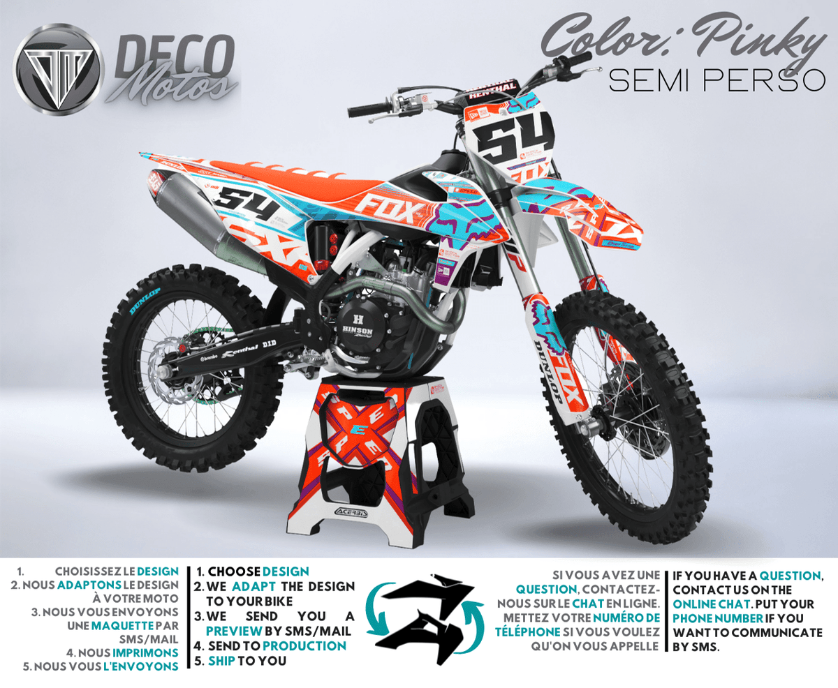 Pinky - Semi-Custom Decal Kit