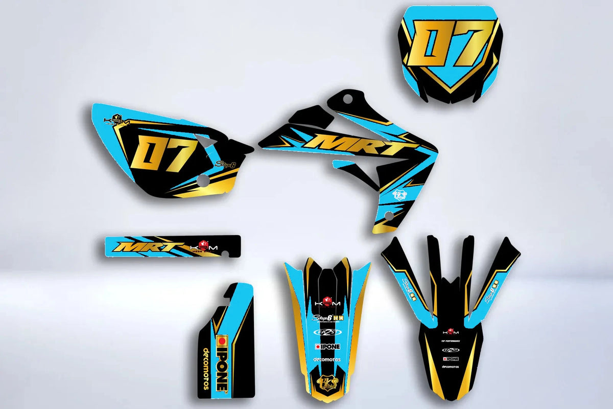 Kit Déco RIEJU MRT 2009-2021 - BLUE GOLD
