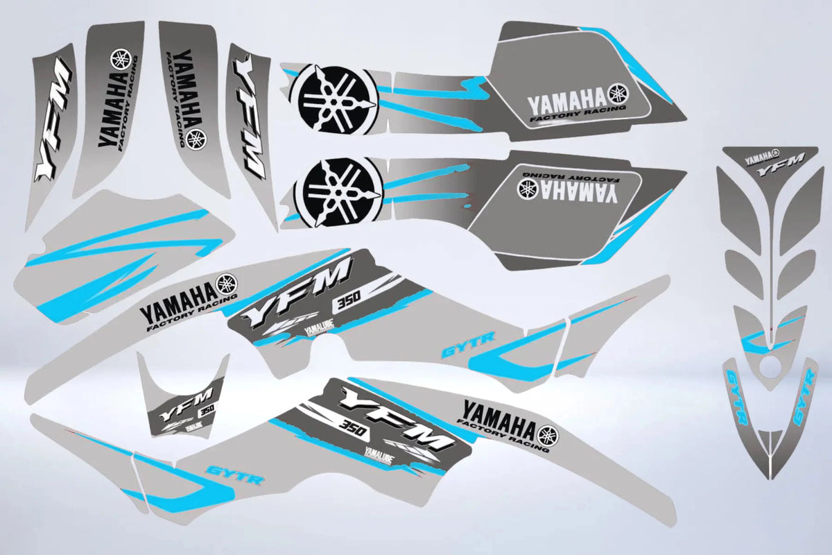 Kit déco Yamaha YFM 350 Raptor - VULKO