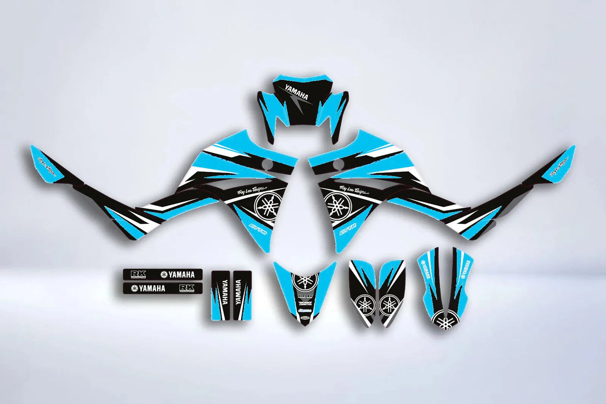 Kit déco YAMAHA XT 660 AVANT 2006 BLUE STYLE