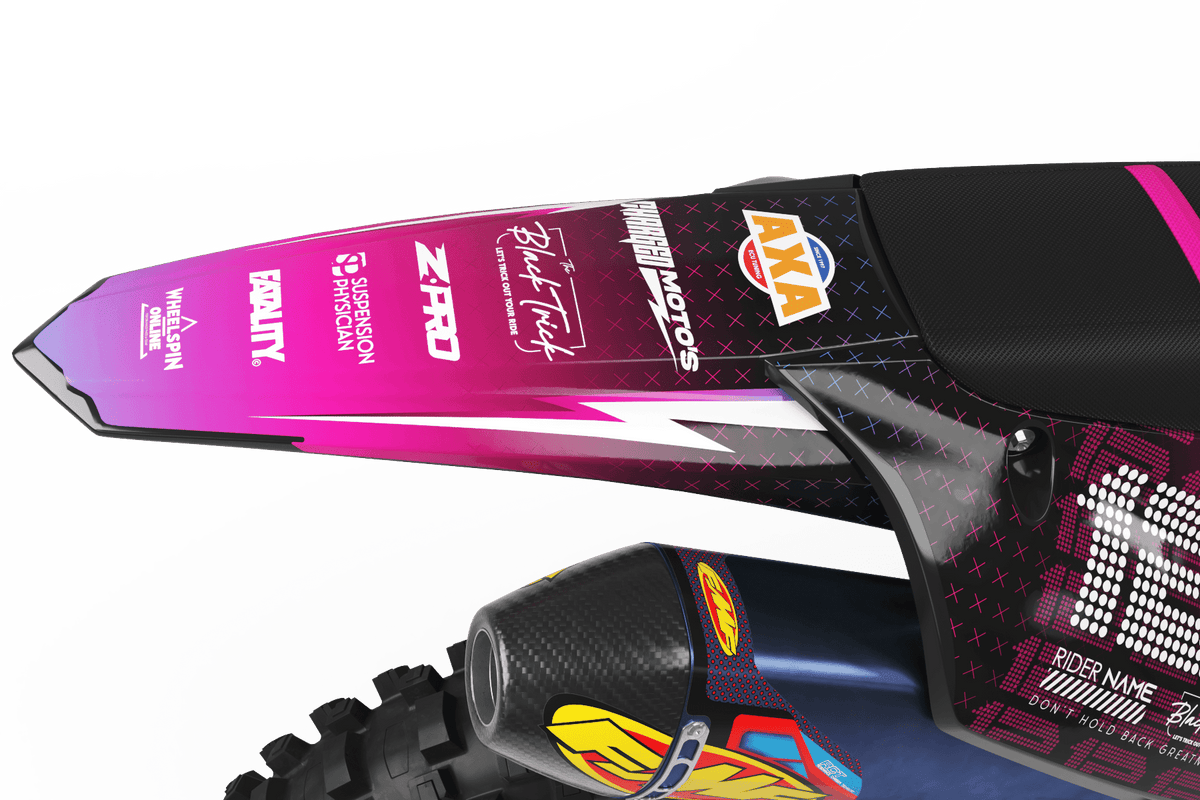 Kit Déco Kawasaki KXF 250 2021-2024 & KXF 450 2019-2023 - Disco