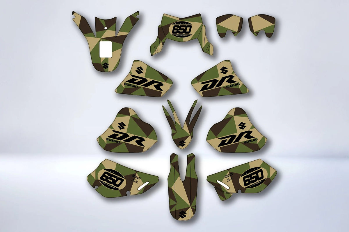 Kit Déco SUZUKI DR 650 1996-2025 - VORTIX