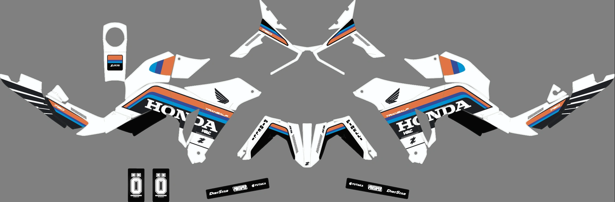 Kit de adhesivos HONDA TRANSALP 750 2023-2025 - RAVNAGE