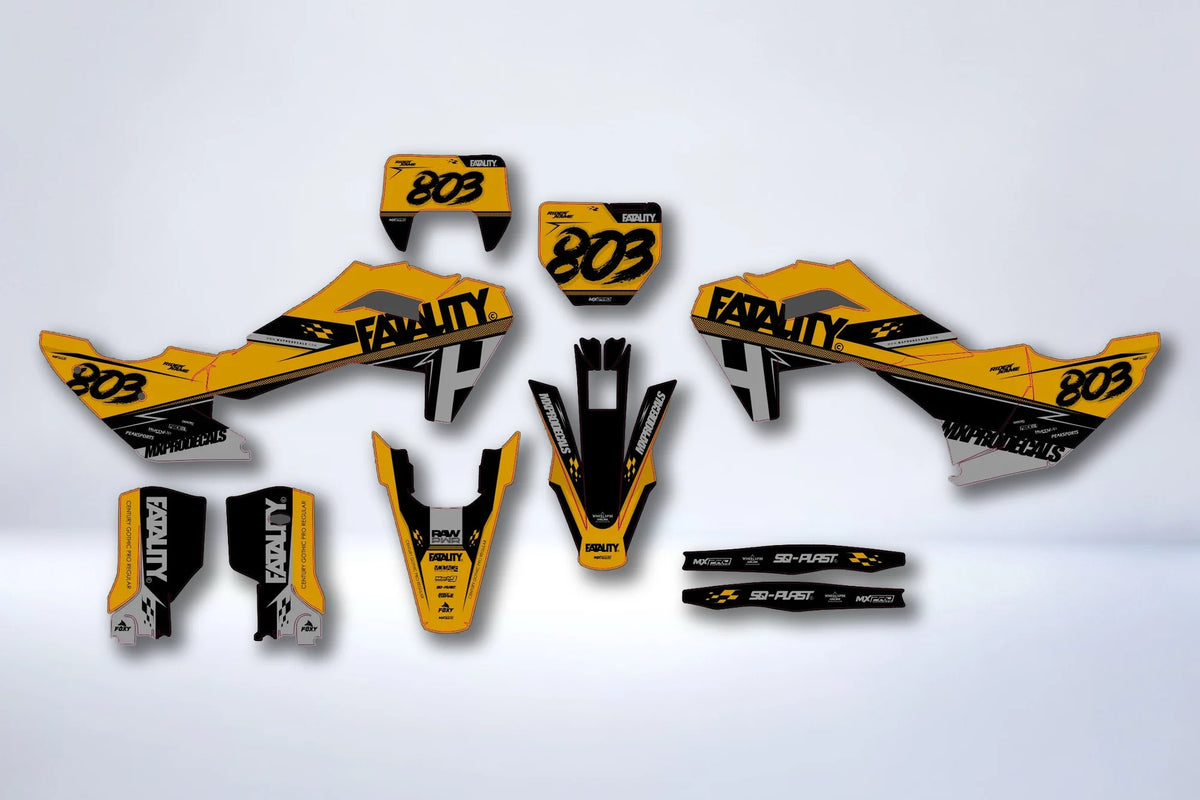 Graphics kit HUSQVARNA TC FC 2025 - VOLTRIX