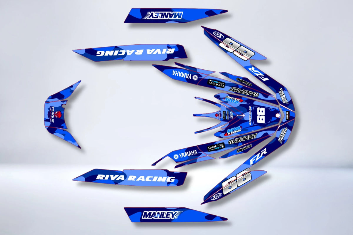 graphics kit Yamaha FZR FZS 1800 SHO 2009-2013 Waverunner - VELOCIX