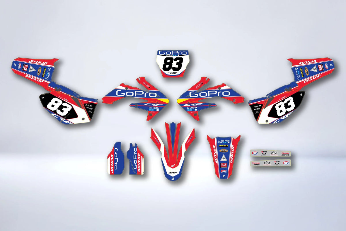 Kit déco HONDA CRF 450 2005-2008 - IGNITRO
