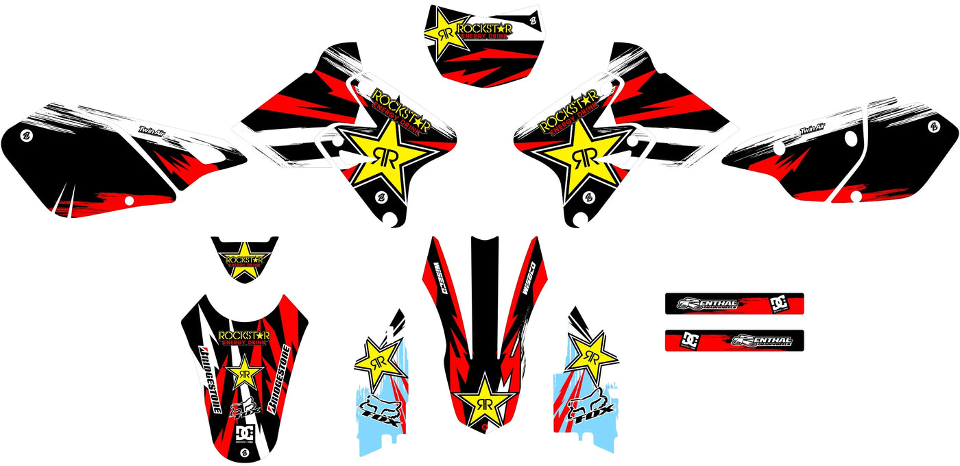 Kit déco SUZUKI DRZ 400 - ZYNTRIX