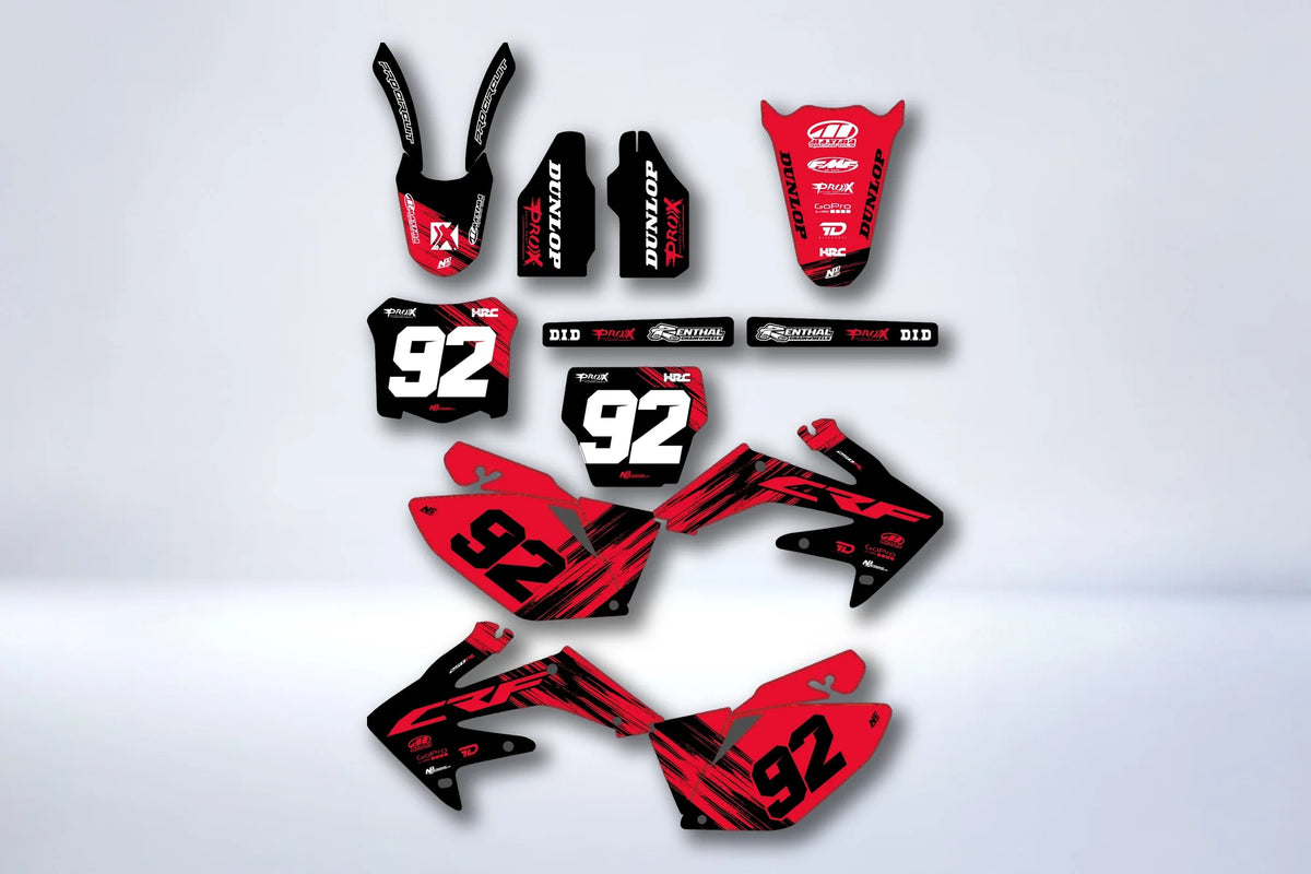 Dekor-Kit HONDA CRF 450 2005-2008 - DRAXION