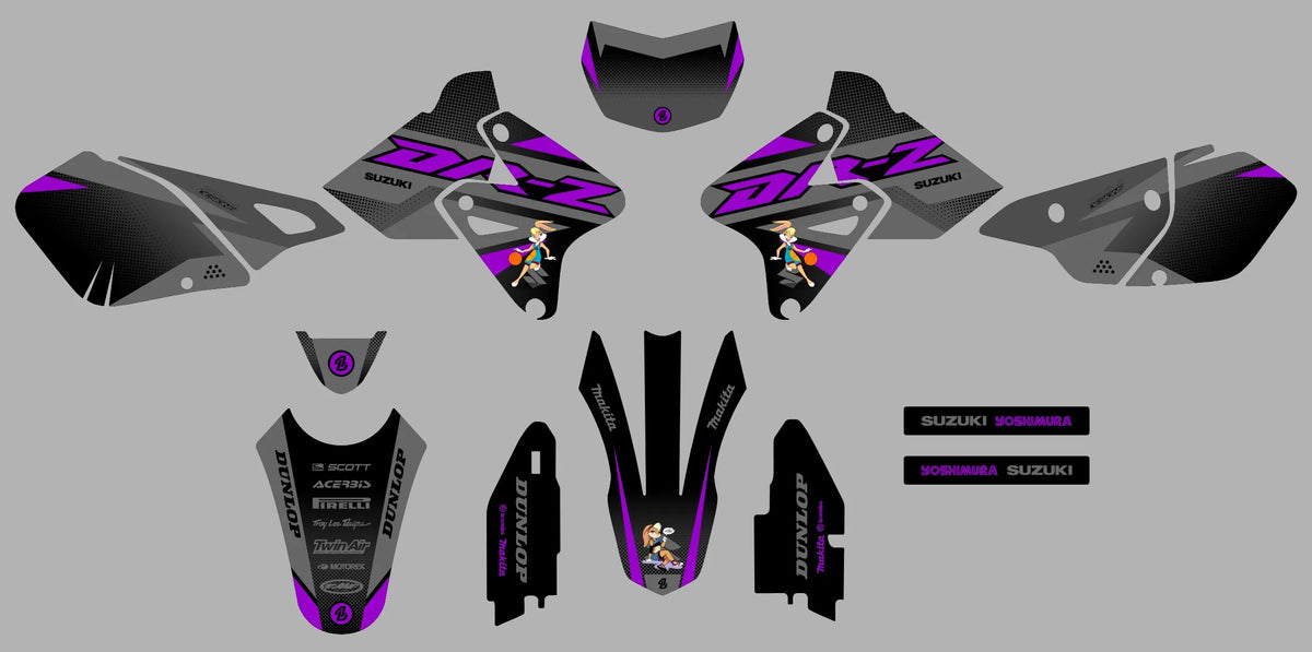 Kit déco SUZUKI DRZ 400 - ZYNTRIX
