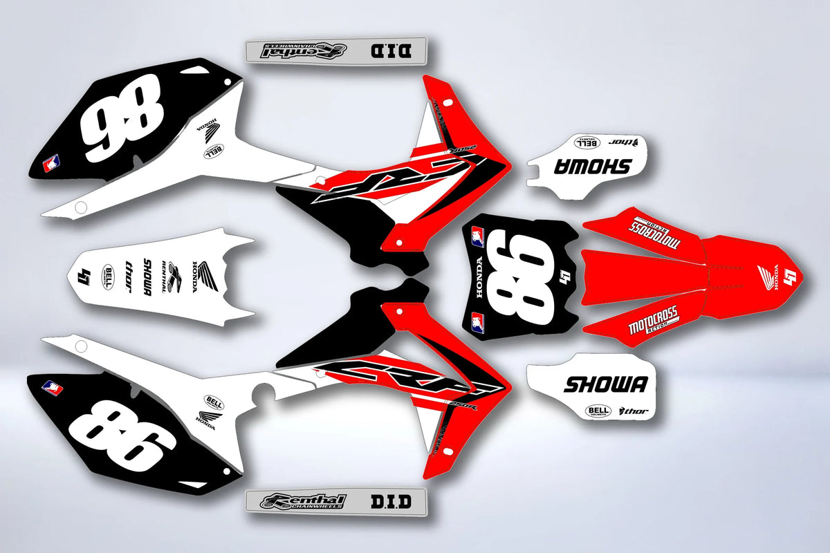 Graphics kit HONDA CRF 250-450 2013-2016 - VOLTRIX