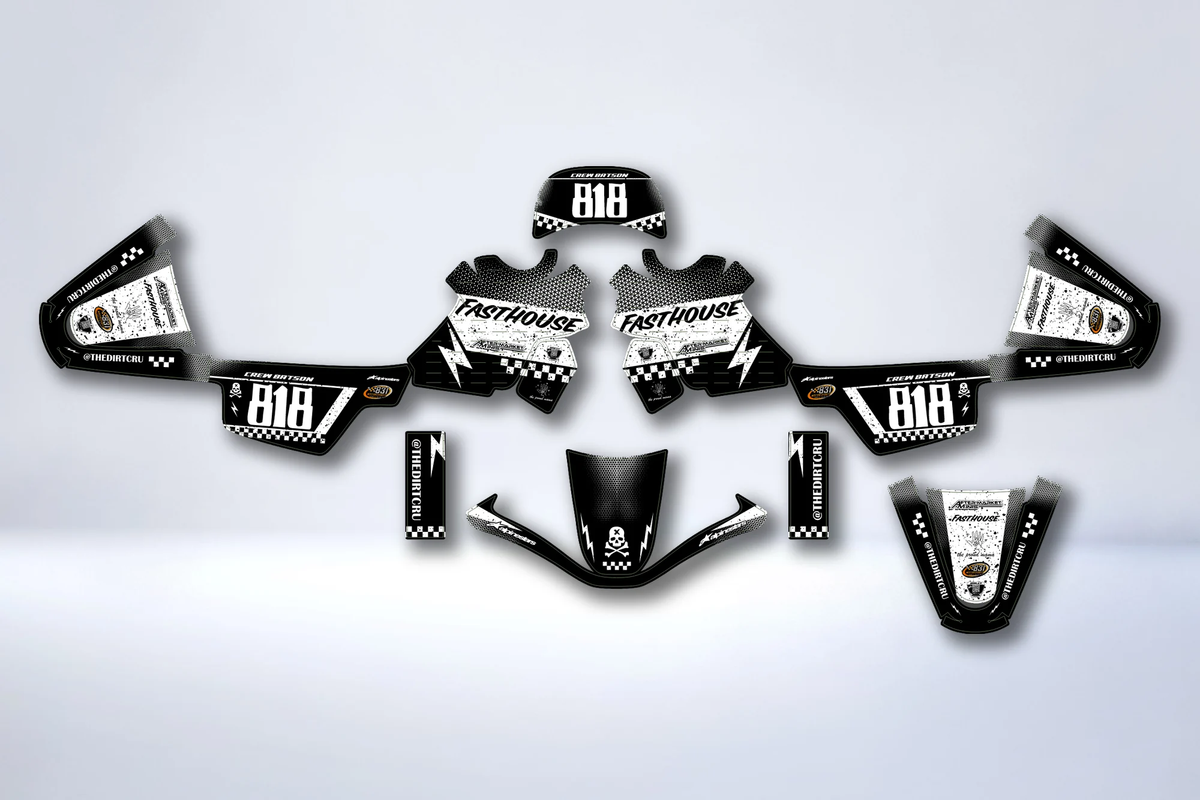 Graphics kit YAMAHA PIWI PW 50 80 1990-2025 - FASTHOUSE