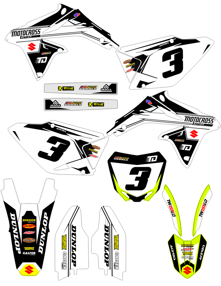 Kit déco BETA RR Enduro 2020-2022 - BLITZR